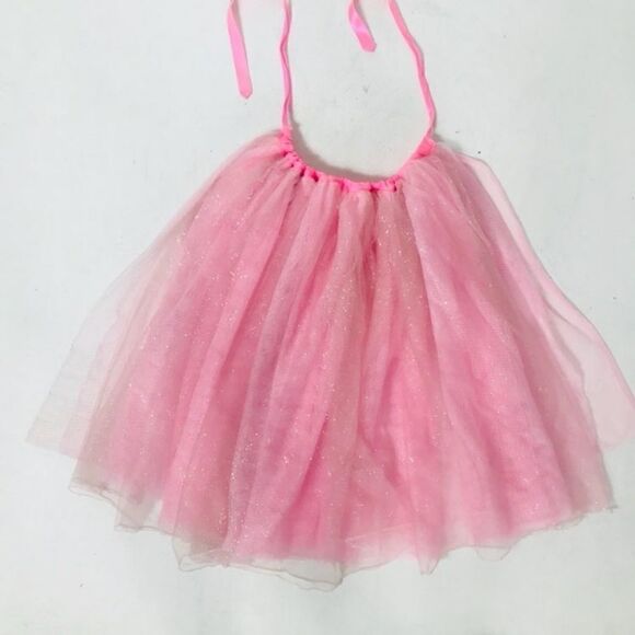 Girls Kids Dance Skirt Wrap Tulle Tutu Sparkle - Picture 3 of 8